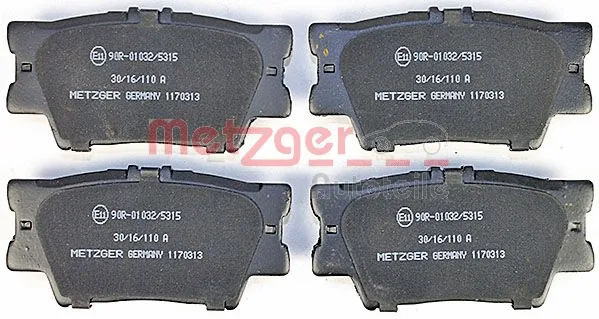 Brake Pad Set, disc brake (1170313)