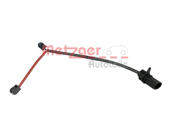 Warning Contact, brake pad wear (WK 17-276)