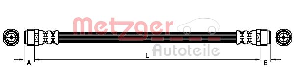Brake Hose (4110360)