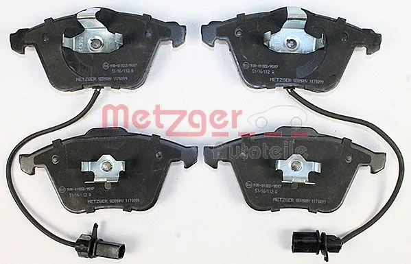 Brake Pad Set, disc brake (1170099)