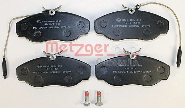 Brake Pad Set, disc brake (1170477)