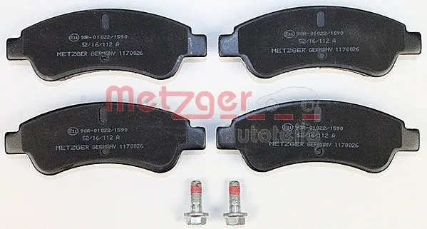 Brake Pad Set, disc brake (1170026)