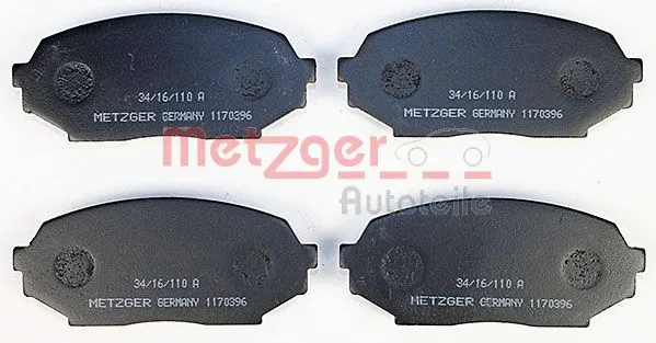Brake Pad Set, disc brake (1170396)