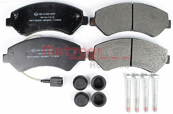 Brake Pad Set, disc brake (1170248)