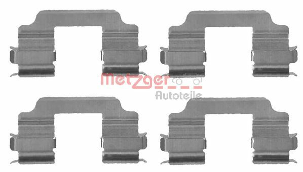 Accessory Kit, disc brake pad (109-1709)