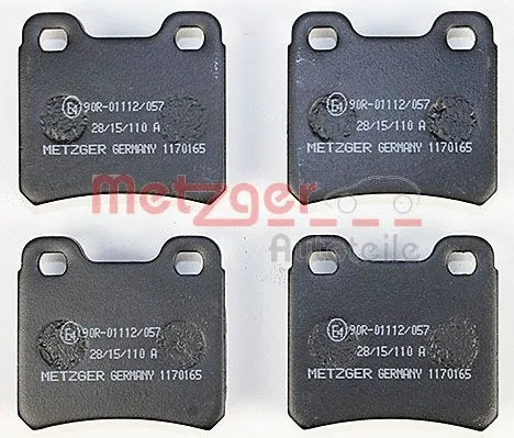 Brake Pad Set, disc brake (1170165)
