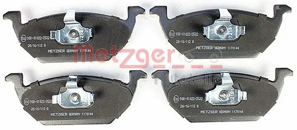 Brake Pad Set, disc brake (1170144)