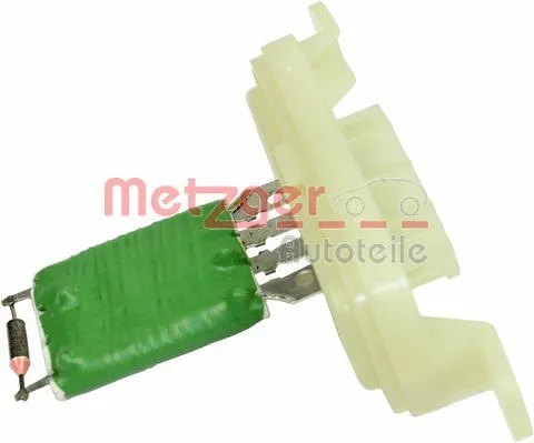 Resistor, interior blower