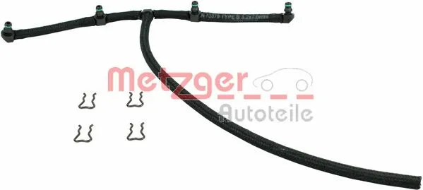 Hose, fuel overflow (0840020)