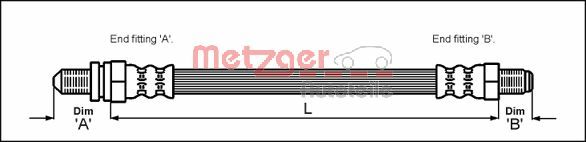 Brake Hose (4112517)