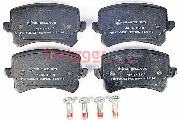 Brake Pad Set, disc brake (1170116)