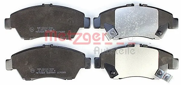 Brake Pad Set, disc brake (1170388)