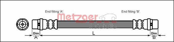 Brake Hose (4114775)