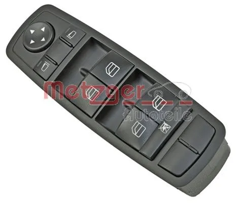 Switch, window regulator