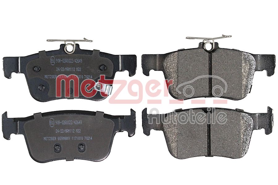 Brake Pad Set, disc brake (1171010)