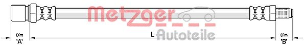 Brake Hose (4110310)
