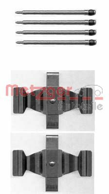 Accessory Kit, disc brake pad (109-1643)