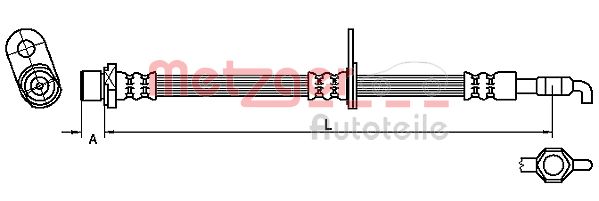 Brake Hose (4110781)