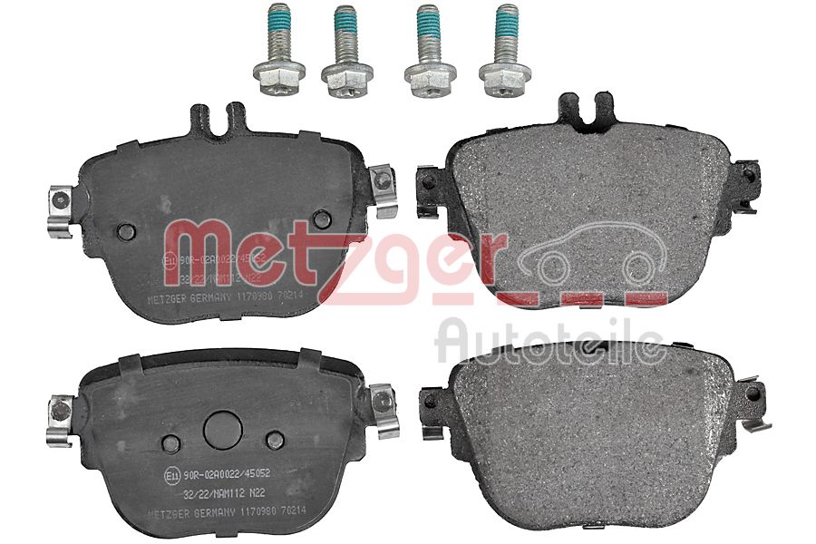 Brake Pad Set, disc brake (1170980)