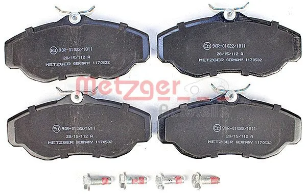 Brake Pad Set, disc brake (1170532)