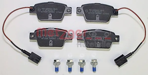 Brake Pad Set, disc brake (1170682)