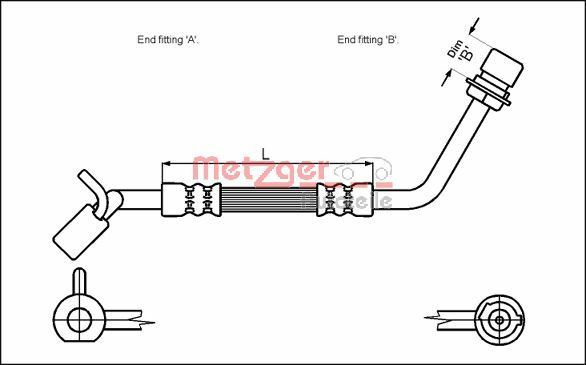 Brake Hose (4112317)