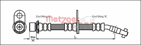 Brake Hose (4112166)