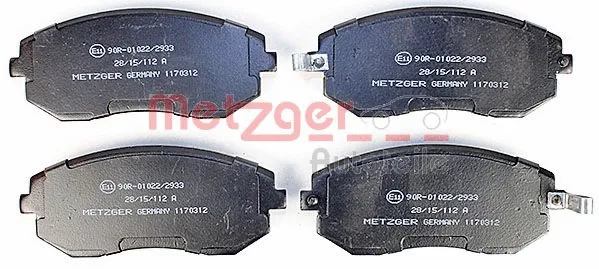 Brake Pad Set, disc brake (1170312)