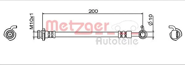 Brake Hose (4112006)