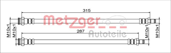 Brake Hose (4111791)