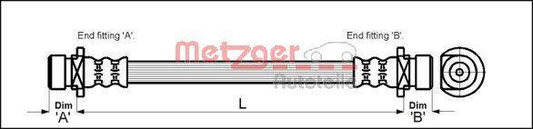 Brake Hose (4113506)