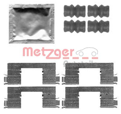 Accessory Kit, disc brake pad (109-1798)