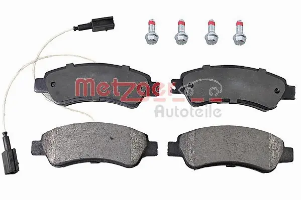 Brake Pad Set, disc brake (1170899)