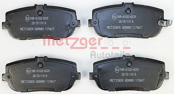 Brake Pad Set, disc brake (1170617)