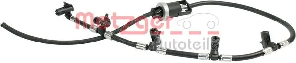 Hose, fuel overflow