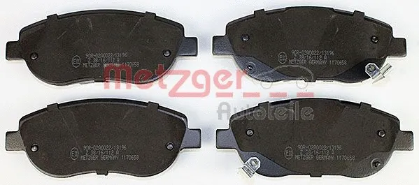 Brake Pad Set, disc brake (1170658)