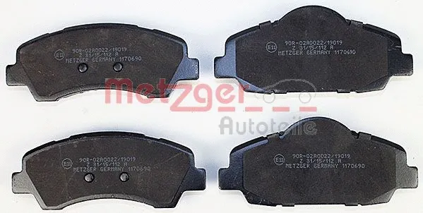 Brake Pad Set, disc brake (1170690)