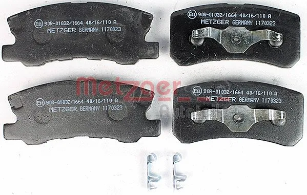 Brake Pad Set, disc brake (1170323)