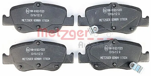 Brake Pad Set, disc brake (1170334)