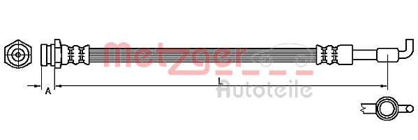 Brake Hose (4110880)