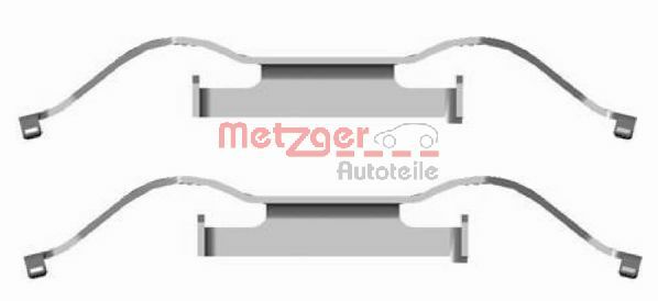 Accessory Kit, disc brake pad (109-1681)