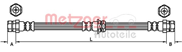Brake Hose (4110119)
