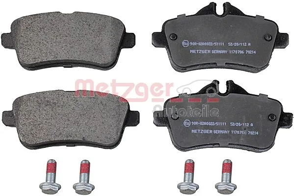 Brake Pad Set, disc brake (1170786)