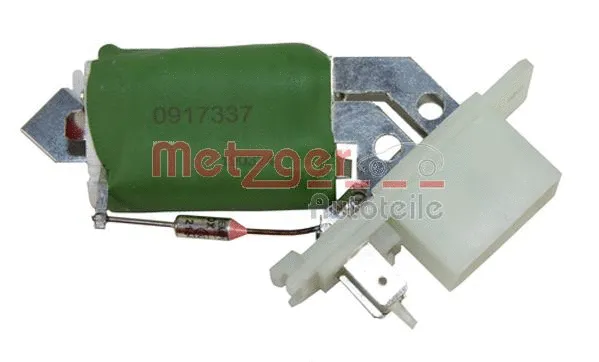 Resistor, interior blower