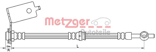 Brake Hose (4110141)
