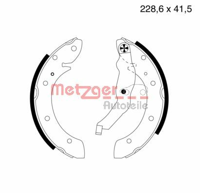 Brake Shoe Set (MG 633)