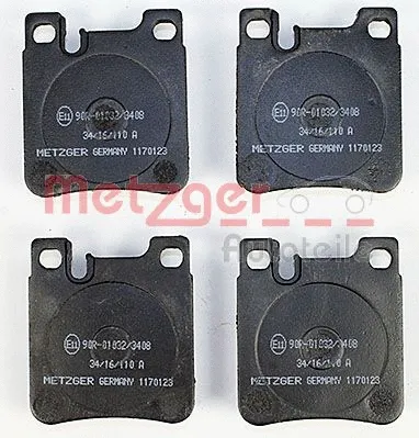 Brake Pad Set, disc brake (1170123)