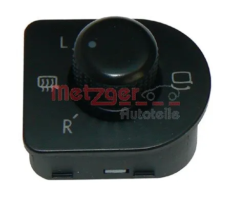 Switch, exterior rearview mirror adjustment (0916065)