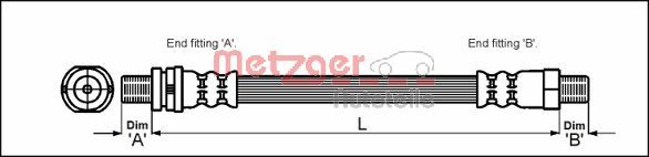 Brake Hose (4112507)