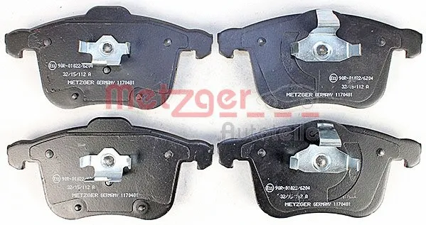 Brake Pad Set, disc brake (1170481)